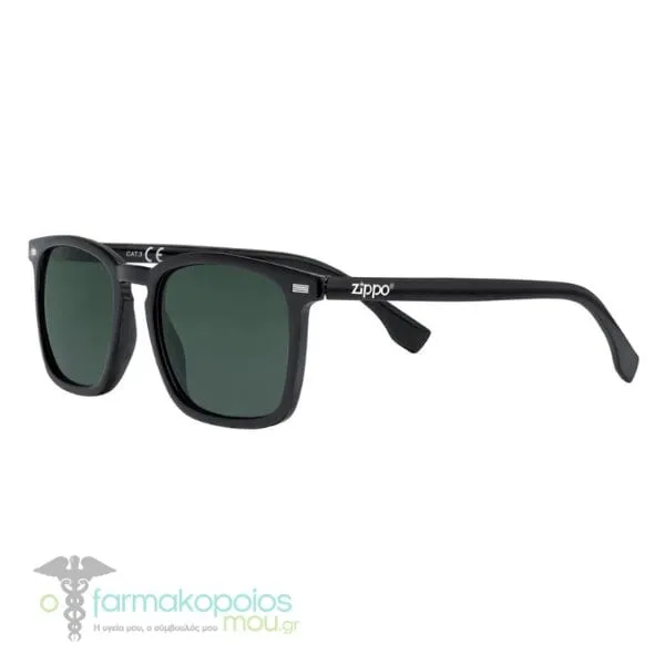 Zippo Eyewear Sunglasses Γυαλιά Ηλίου OB145-03 Mαύρο, 1τεμ