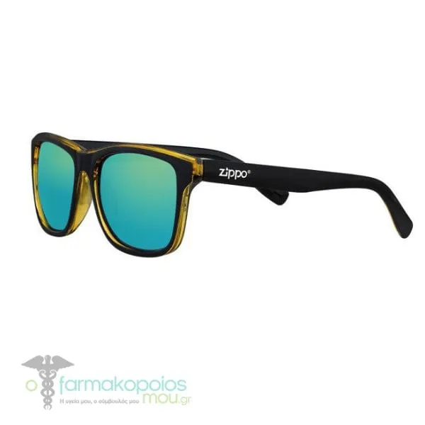 Zippo Eyewear Sunglasses Γυαλιά Ηλίου OB201-1 Black, 1pc