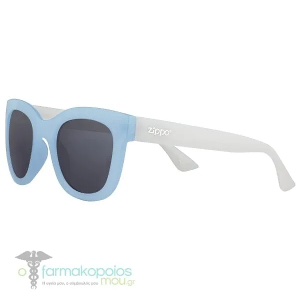 Zippo Eyewear Sunglasses Blue White OB214-1, 1pc