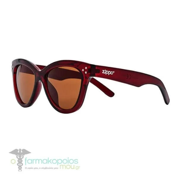 Zippo Eyewear Sunglasses Γυαλιά Ηλίου OB85-13 Kόκκινο, 1τεμ