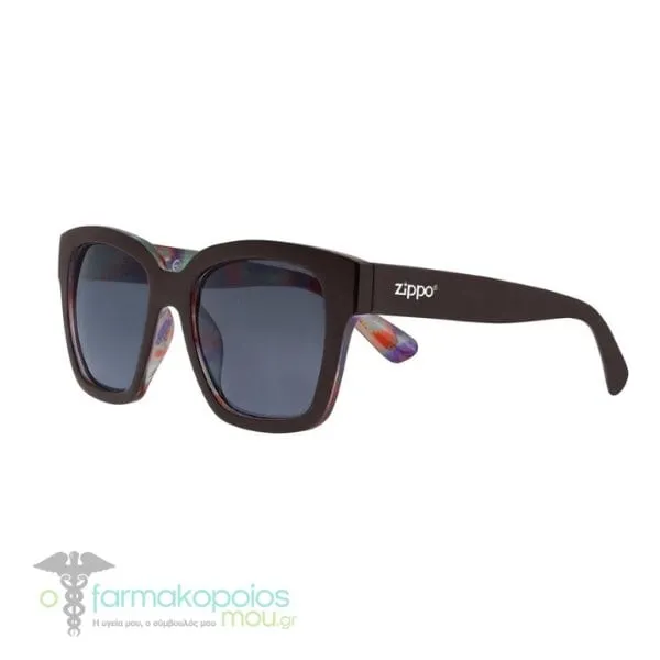 Zippo Eyewear Sunglasses Γυαλιά Ηλίου OB92-15 Σκούρο Καφέ - Πολύχρωμο, 1τεμ