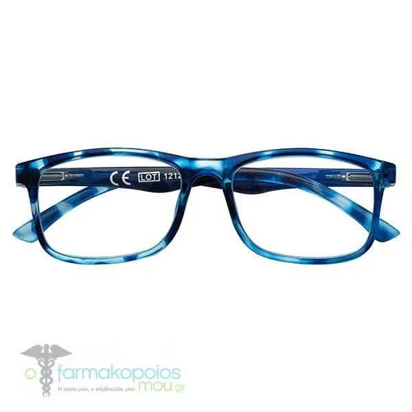 Zippo Eyewear Reading Glasses Printed Blue (31Z-PR86), 1pc
