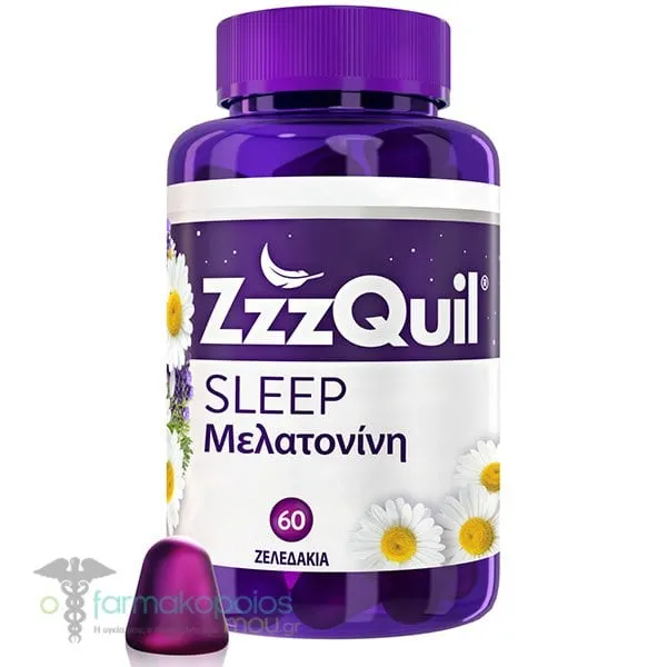 ZzzQuil Sleep Συμπλήρωμα Διατροφής με Μελατονίνη, 60gummies