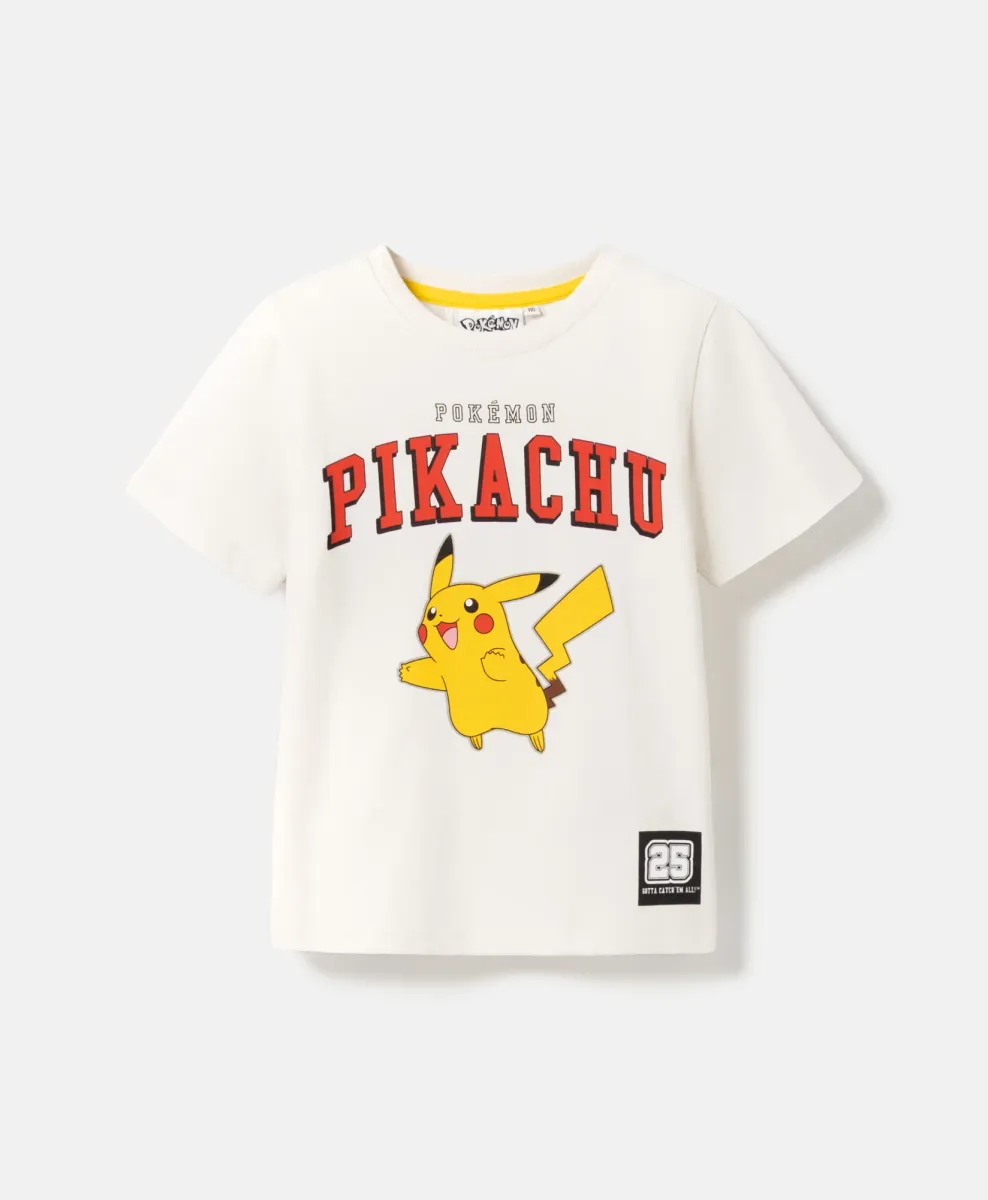 Μπλούζα αγοριού Pokémon Pikachu 100% βαμβάκι