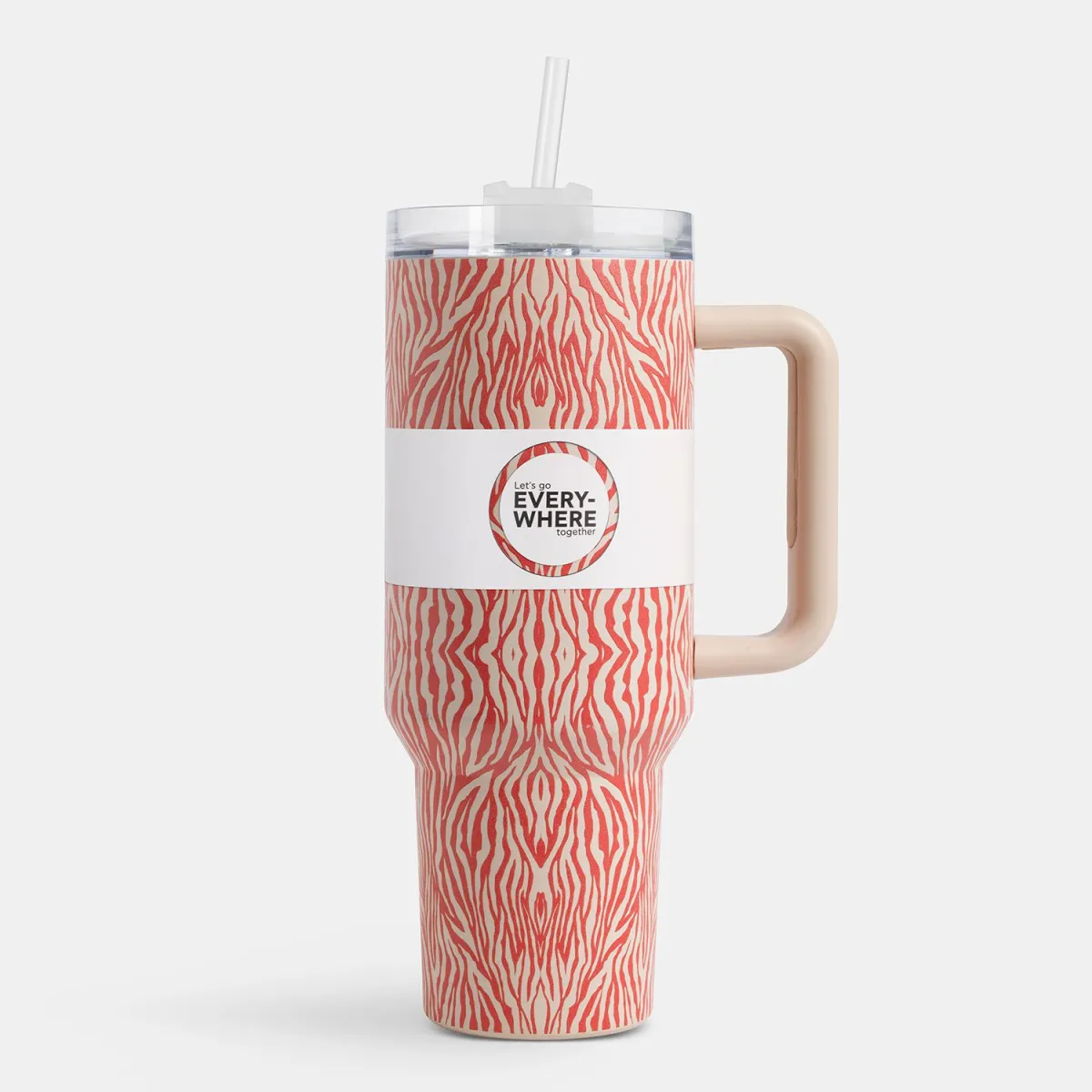 Παγουρι Με Καλαμακι 1200ml Zebra Sentio