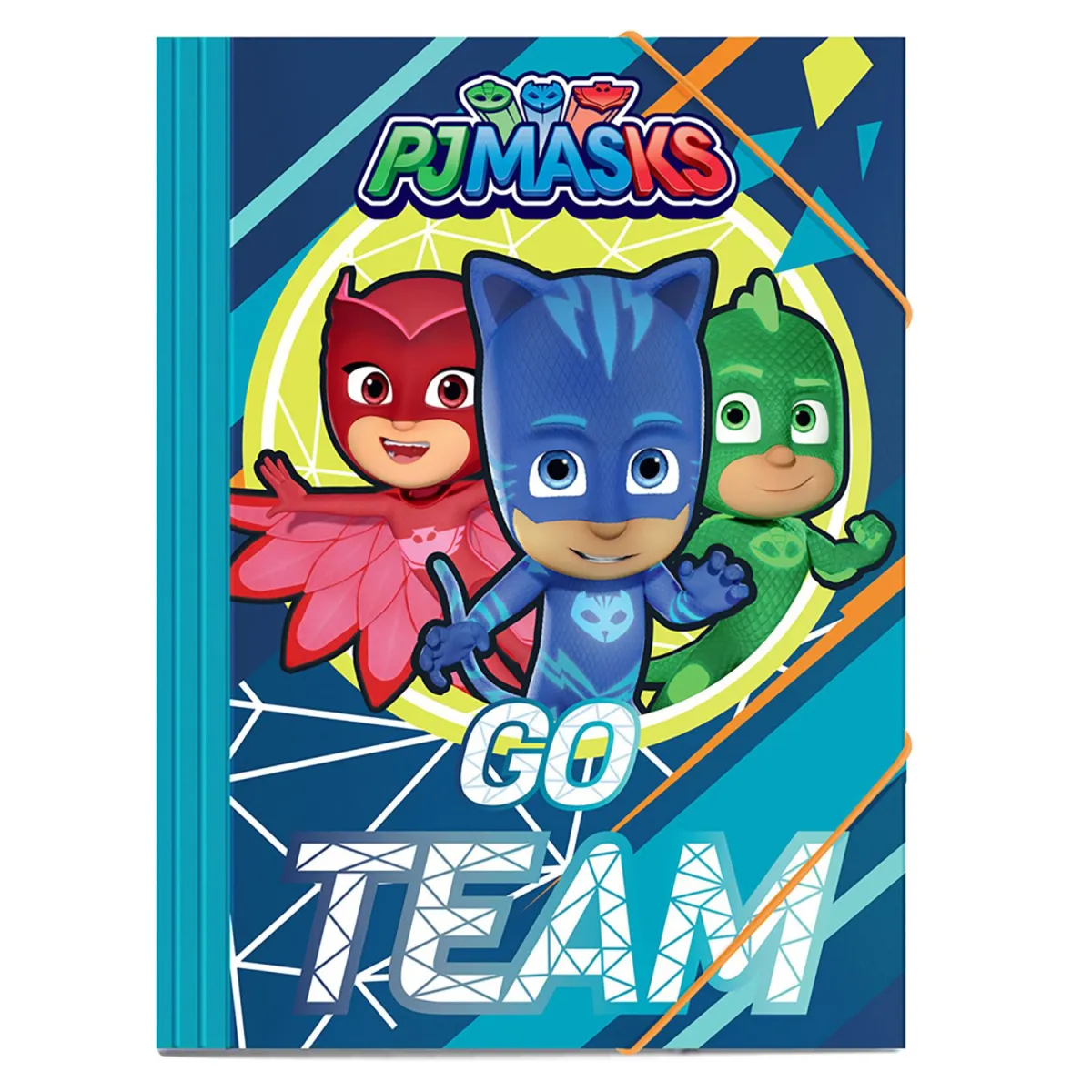 Διακάκης Φάκελος με Αυτιά και Λάστιχο 25x35 PJ Masks
