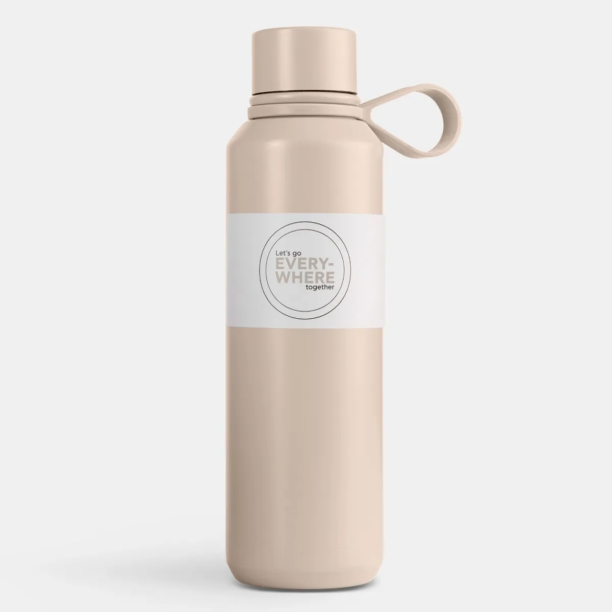 Παγούρι Θερμός 600ml Beige Sentio