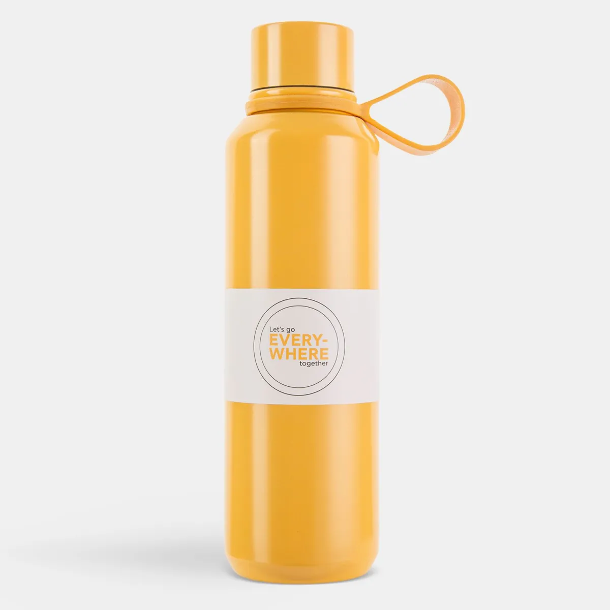 Παγούρι Θερμός 600ml Light Orange Sentio