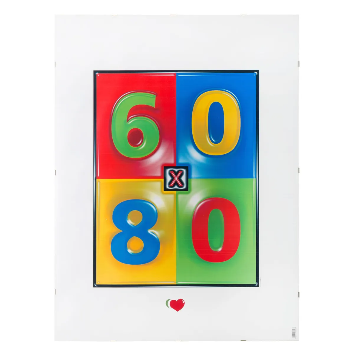 Κορνίζα με κλιπ 60x80 cm