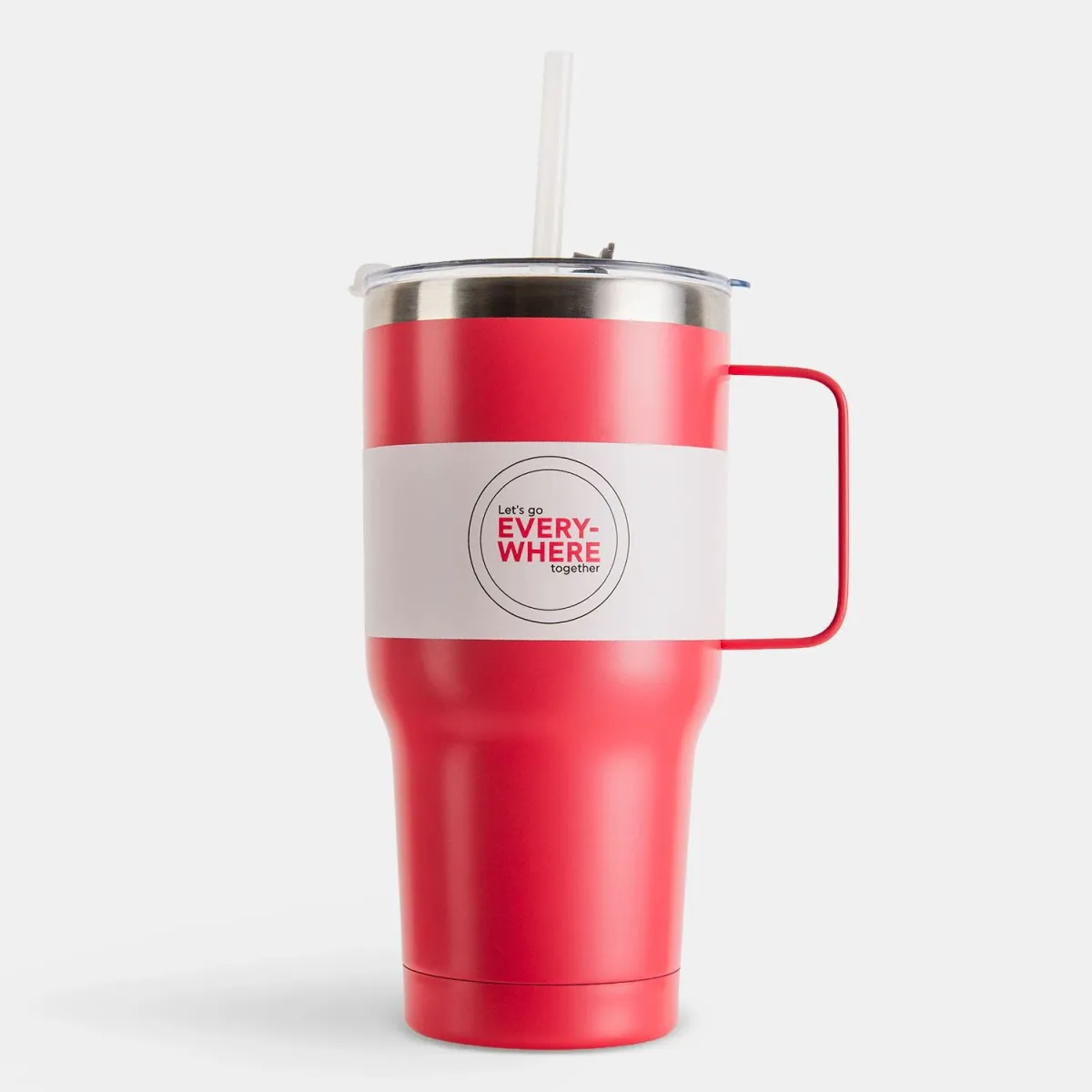 Παγούρι Με Καλαμάκι 800ml Coral Sentio