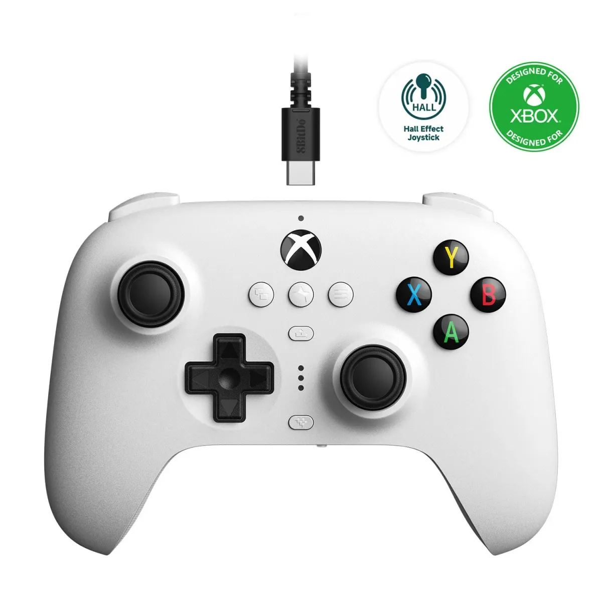 8BitDo Ultimate Wired Controller Xbox White