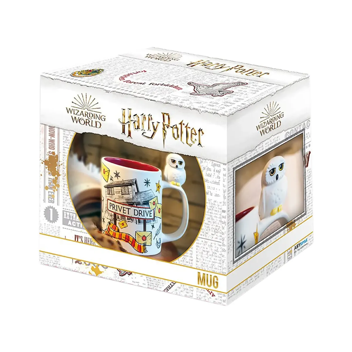 Abysse Κούπα Κεραμική Harry Potter - Hedwig 3D