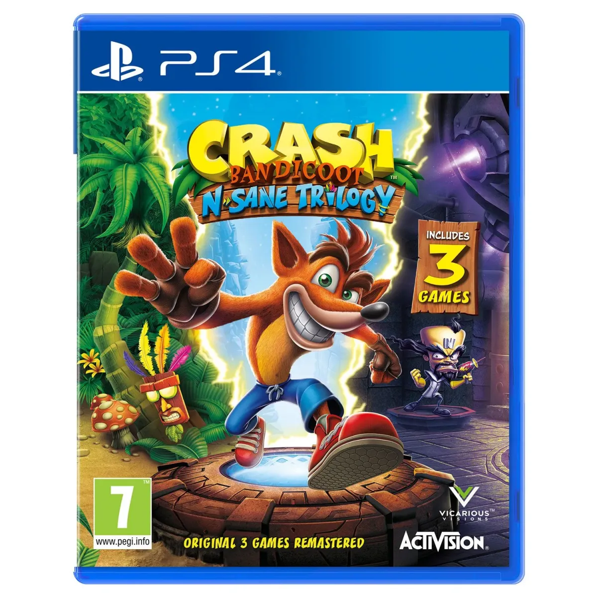 Activision Crash Bandicoot   N Sane Trilogy Playstation 4