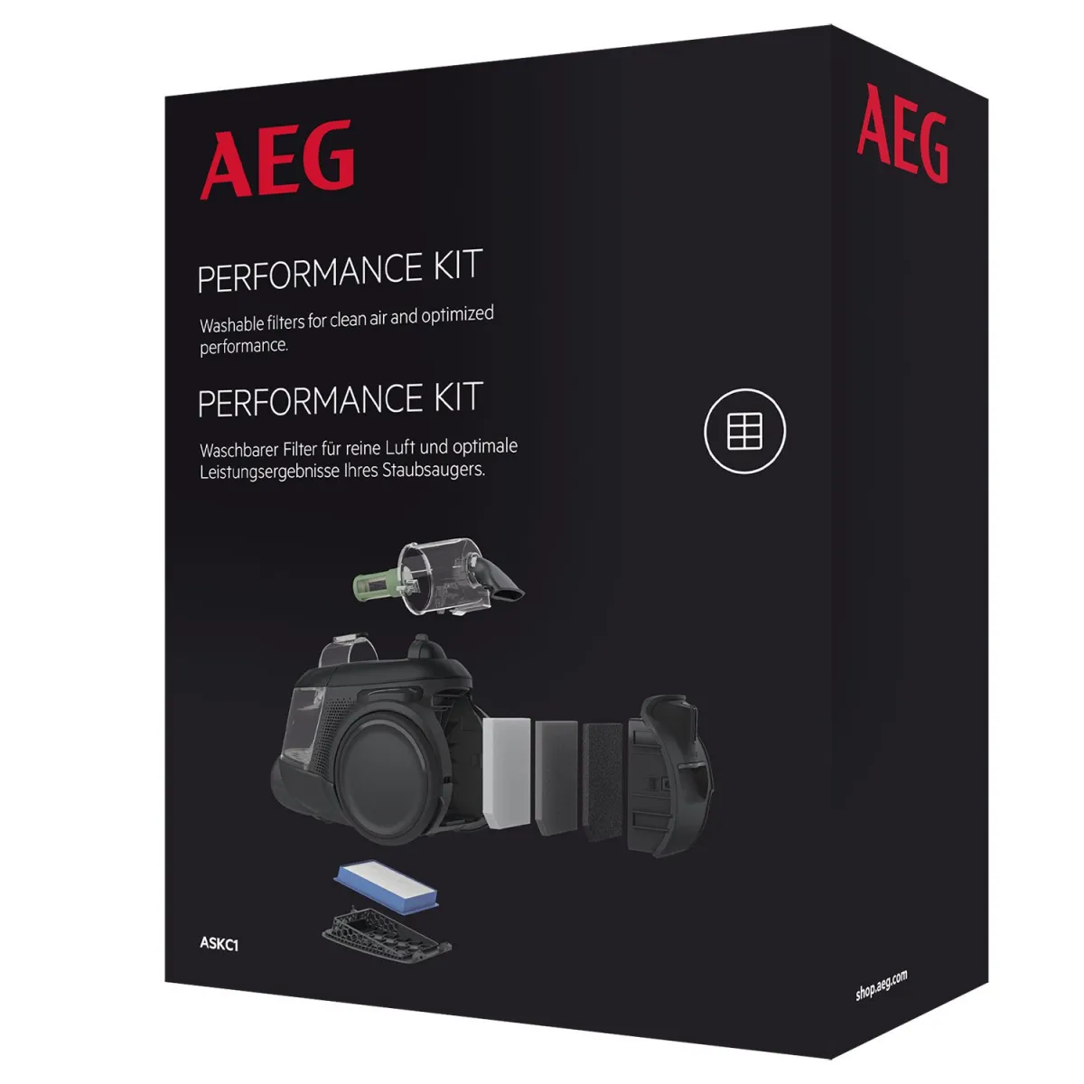 AEG Σετ Φίλτρων ASKC1