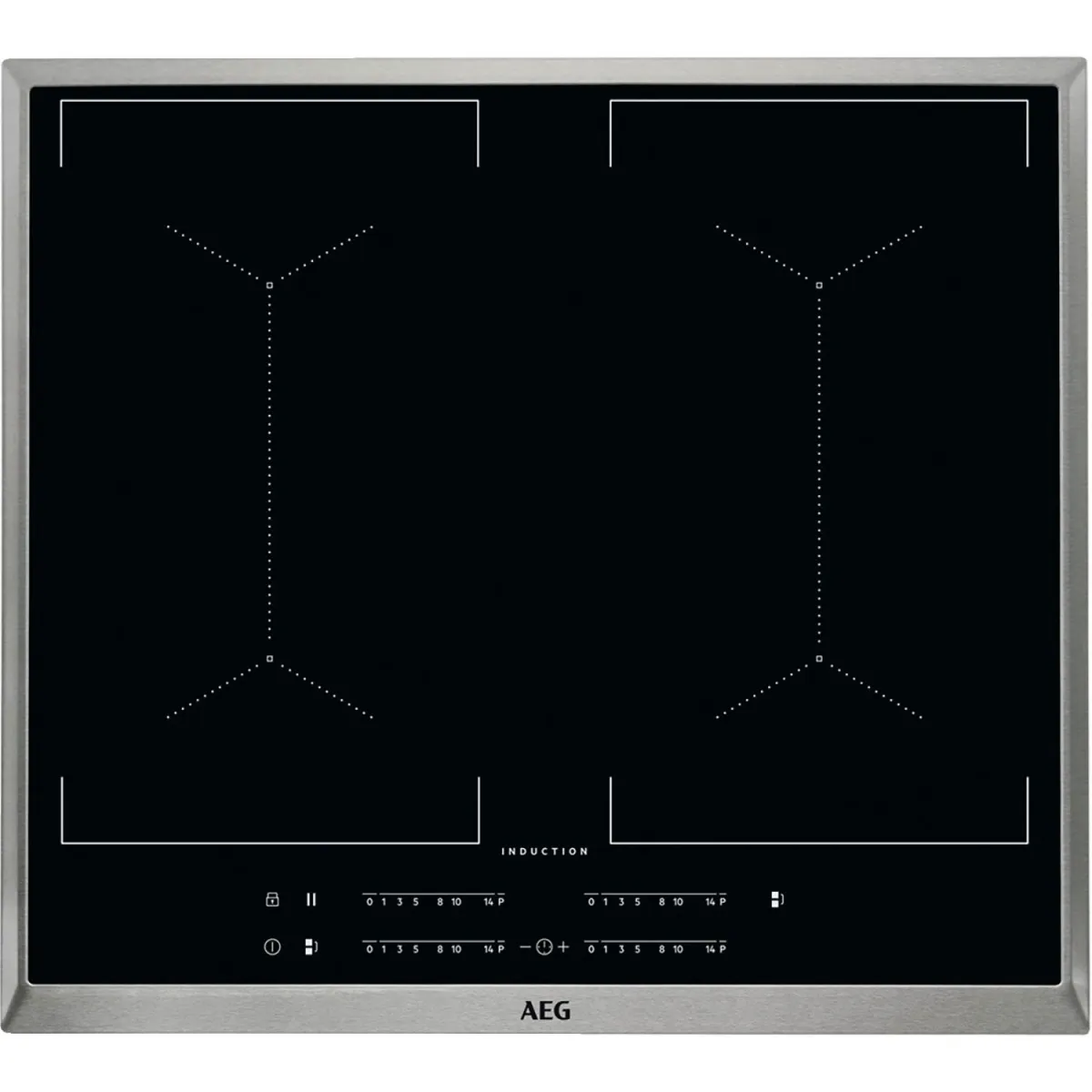 AEG IKE64450XB Εστίες Επαγωγικές
