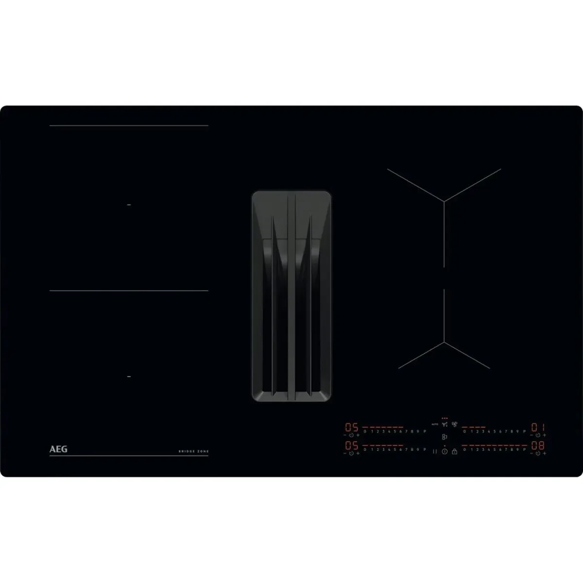 AEG TH84CB03CB Εστίες με Απορροφητήρα