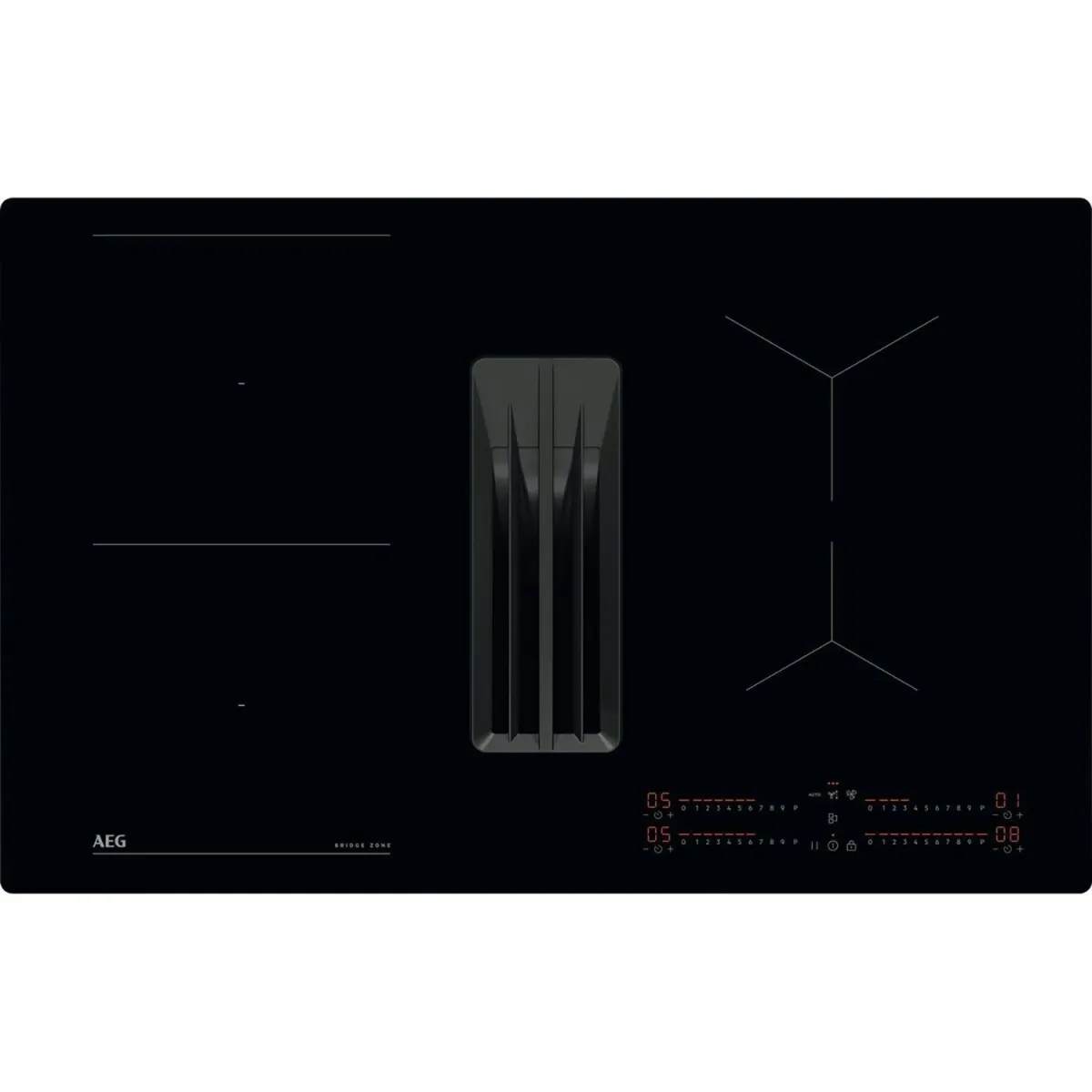 AEG TH84CB03CB Εστίες με Απορροφητήρα