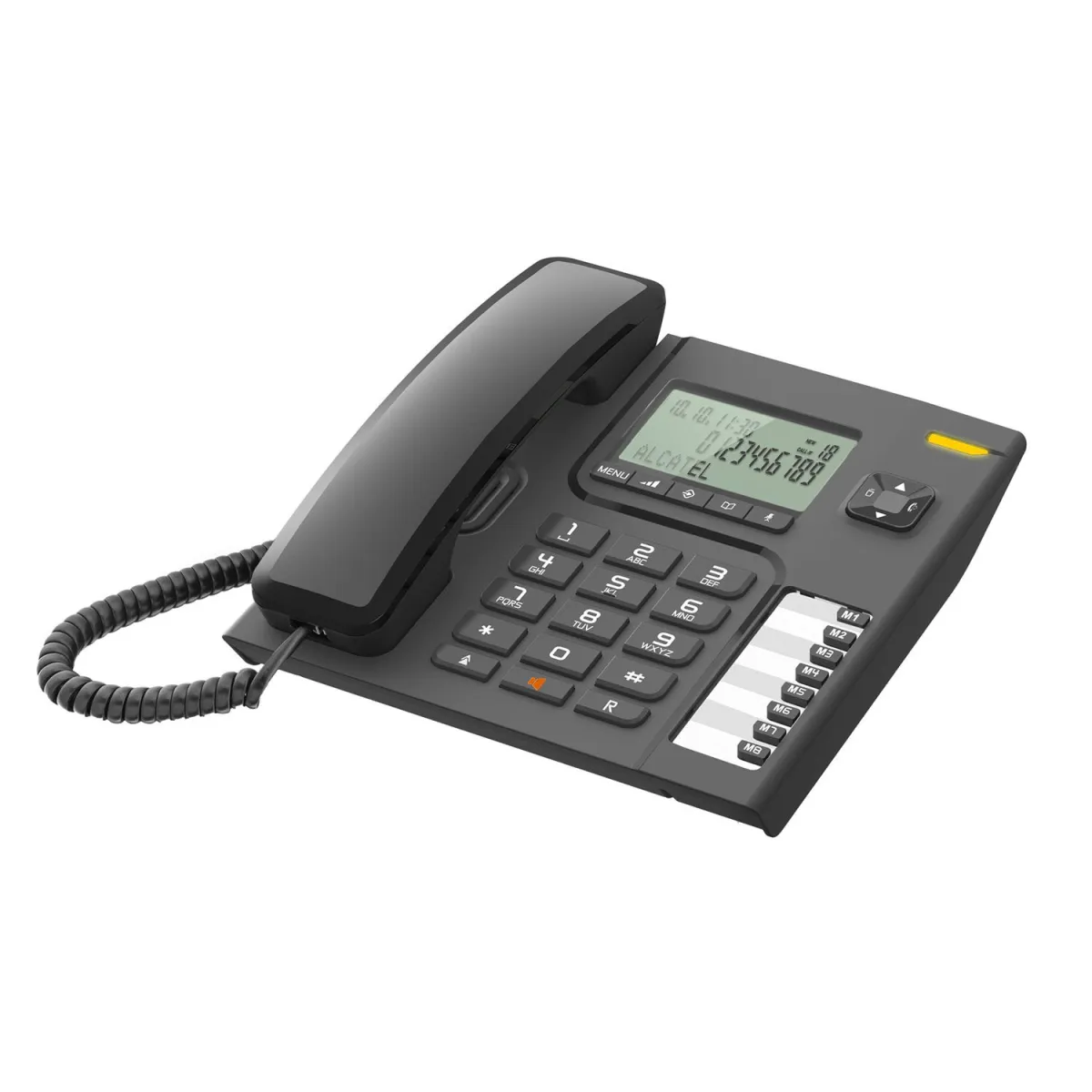 Alcatel Ενσύρματο T76 Μαύρο