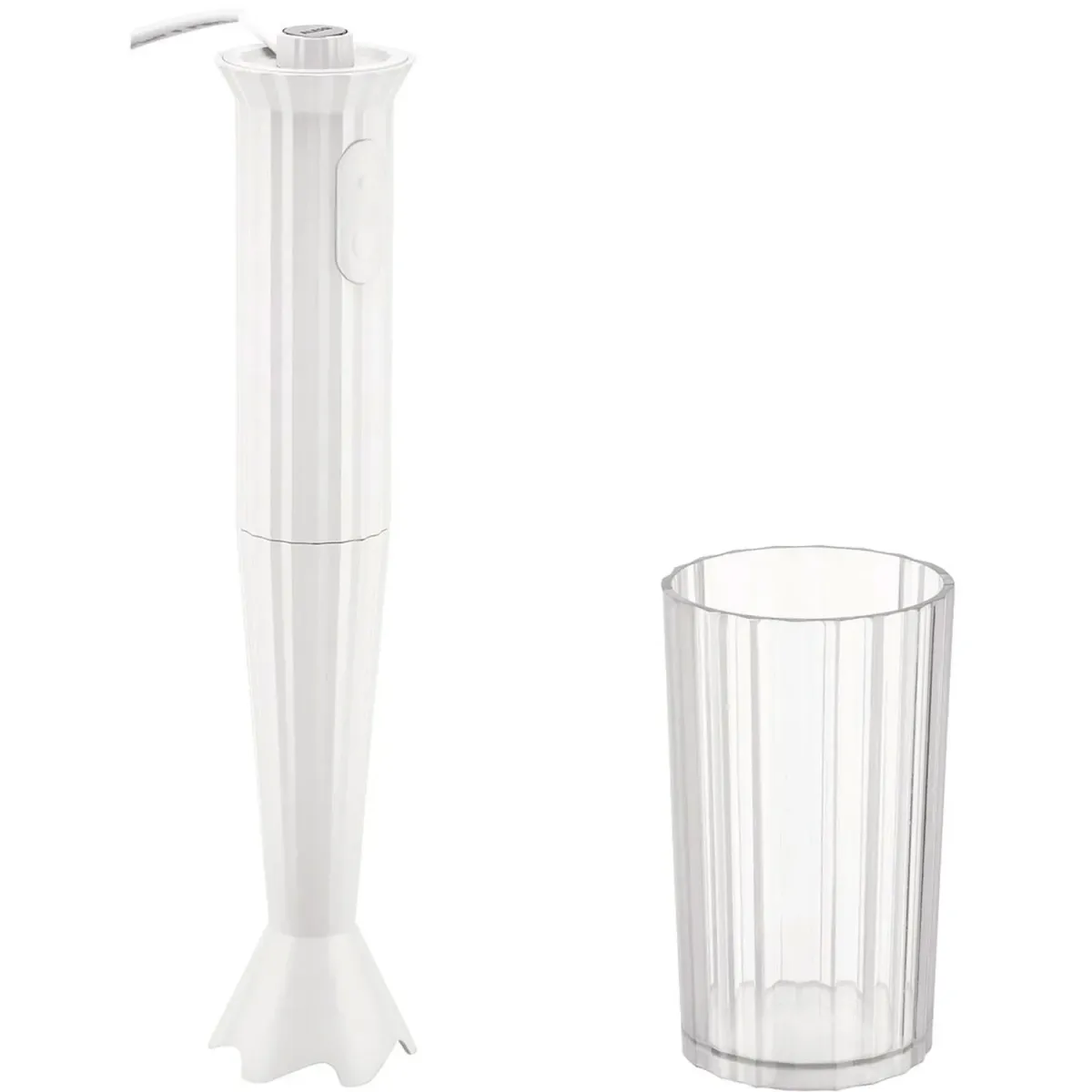 Alessi Ραβδομπλέντερ MDL10 W Plisse White