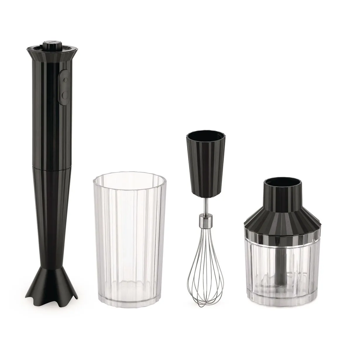 Alessi Ραβδομπλέντερ MDL10S B Plisse Black