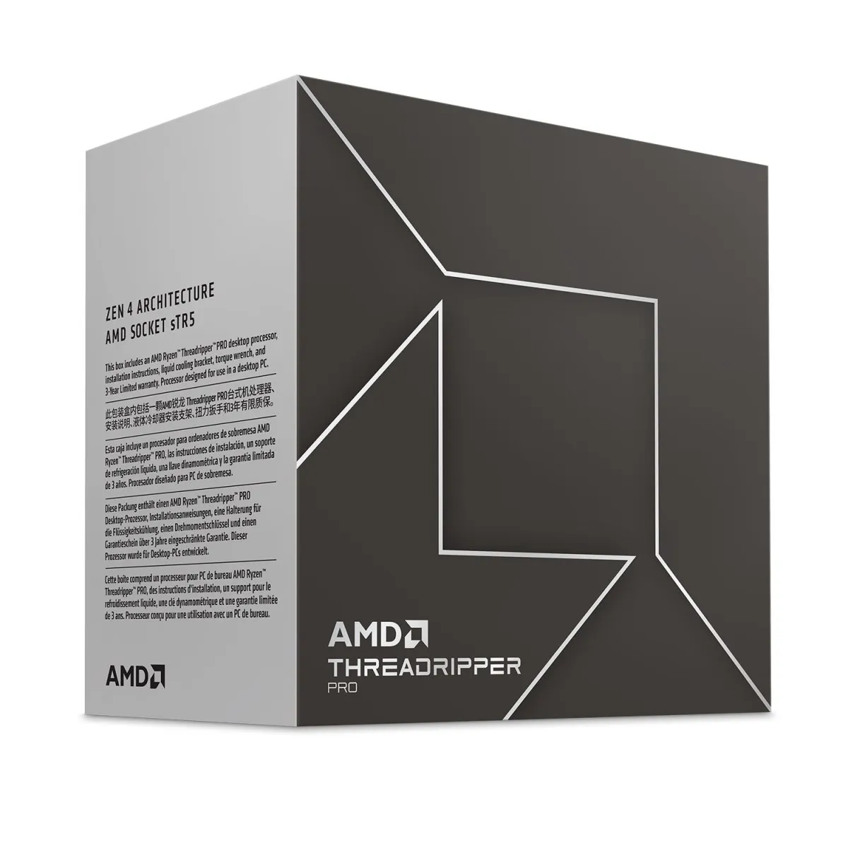AMD CPU Ryzen Threadripper Pro 7965WX (sTR5/4.2 GHz/128 ΜΒ)