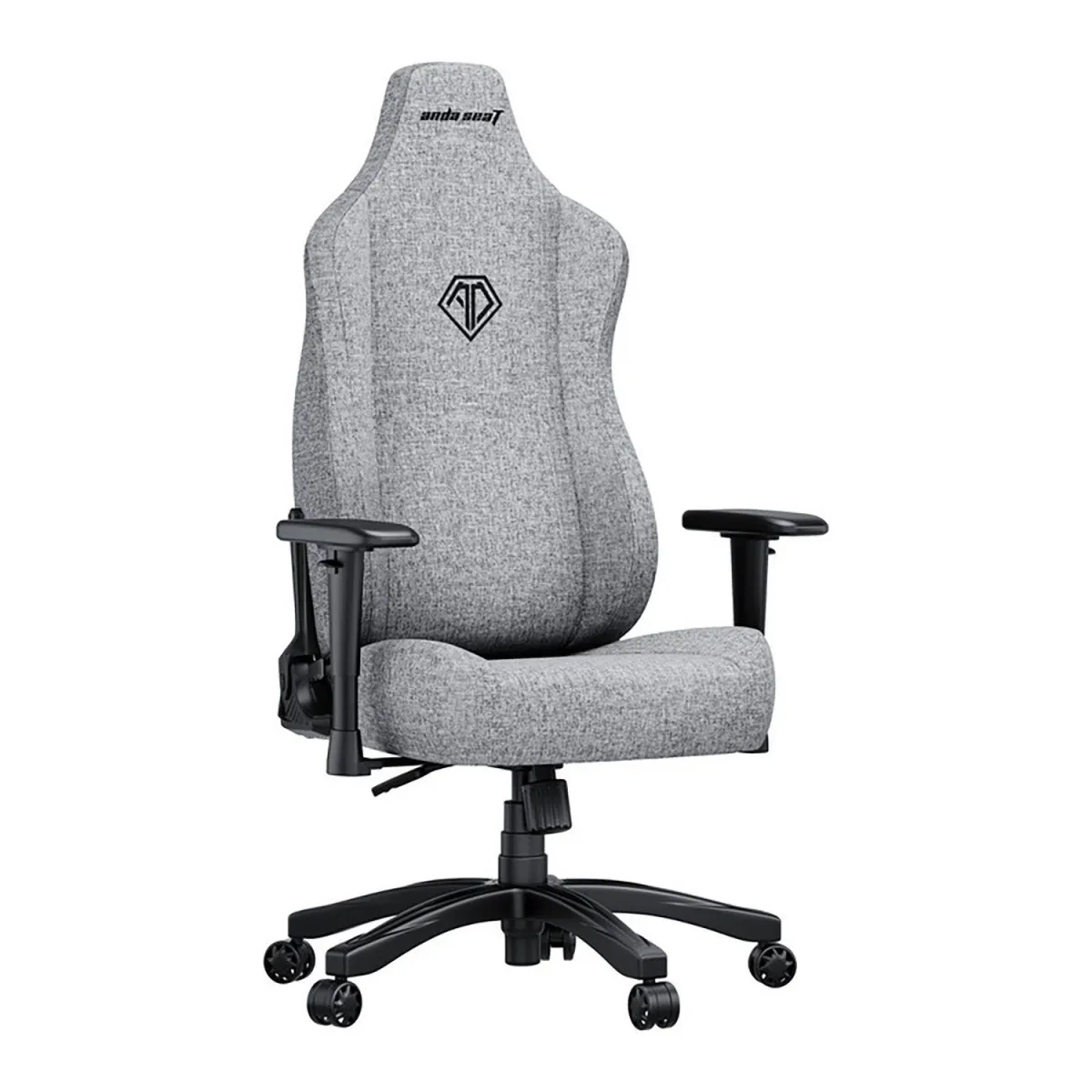 Anda Seat Καρέκλα Γραφείου Large Grey Fabric Gaming Novis