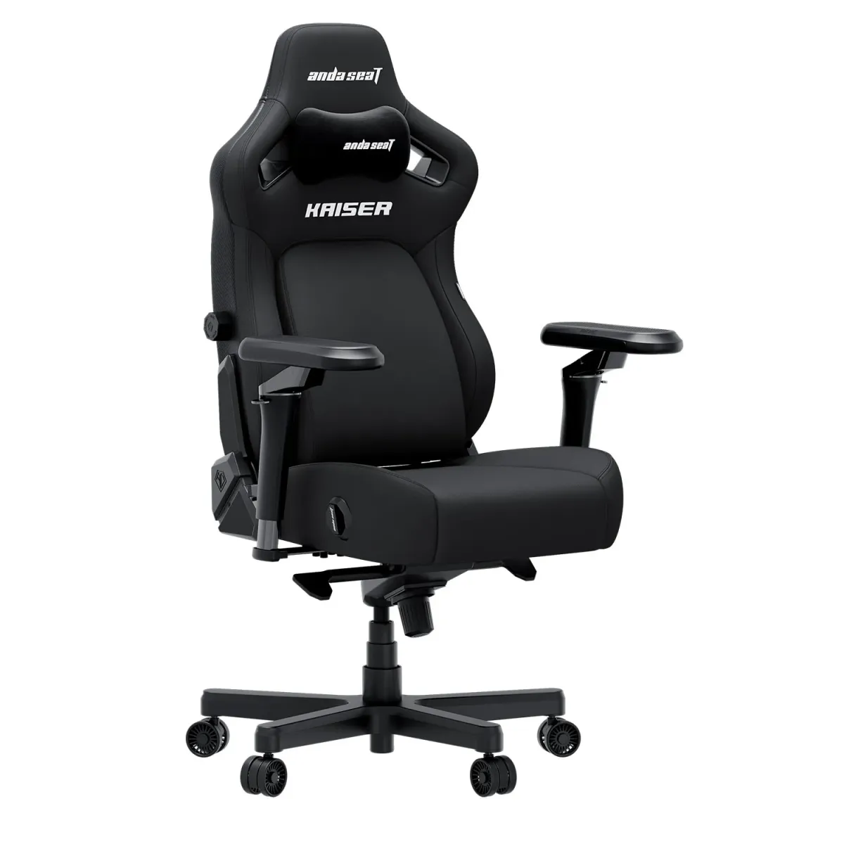 Anda Seat Καρέκλα Γραφείου XL Black Fabric Gaming Kaiser IV V2