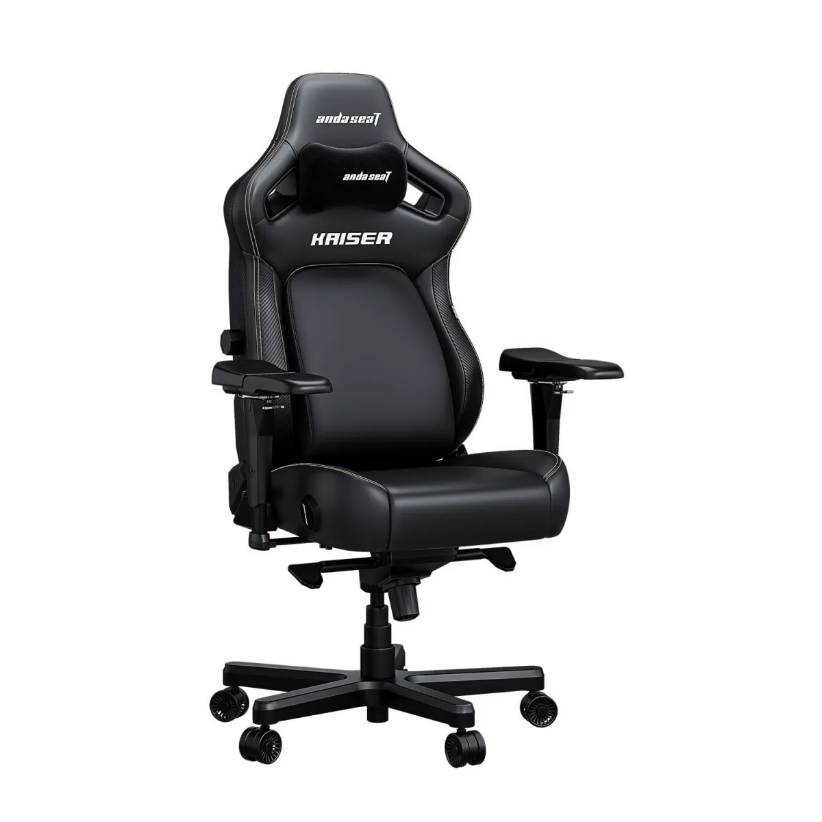 Anda Seat Καρέκλα Γραφείου XL Black Gaming Kaiser IV