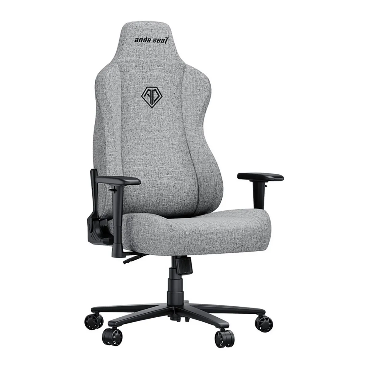 Anda Seat Καρέκλα Γραφείου XL Grey Fabric Gaming Novis
