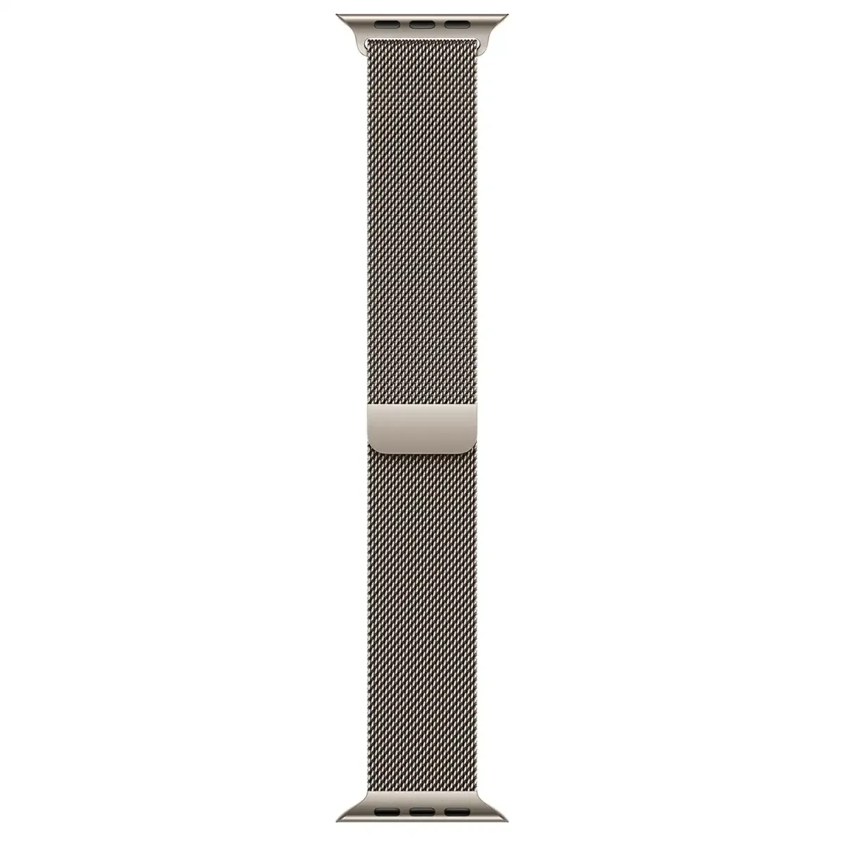Apple 46mm Natural Milanese Loop S/M