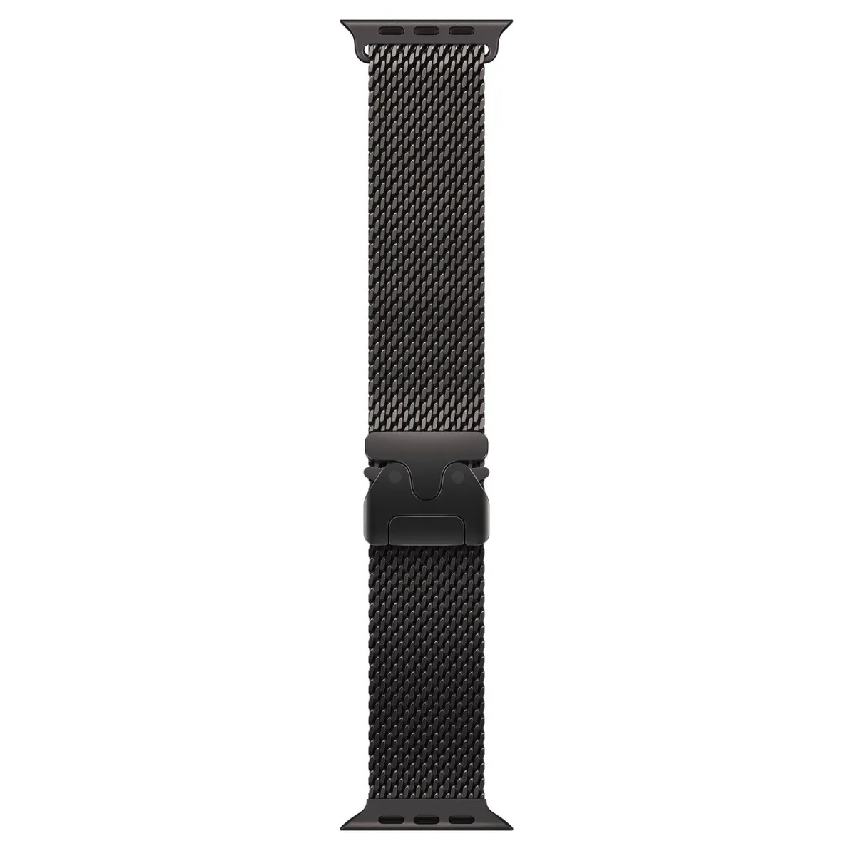 Apple 49mm Black Titanium Milanese Loop - L