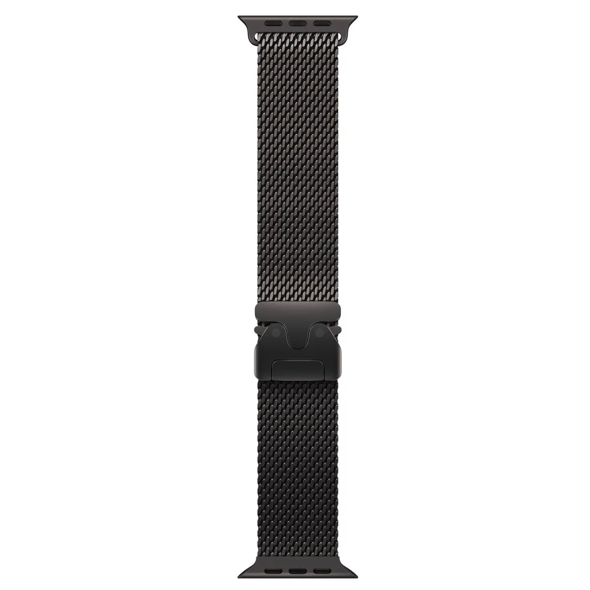 Apple 49mm Black Titanium Milanese Loop - S