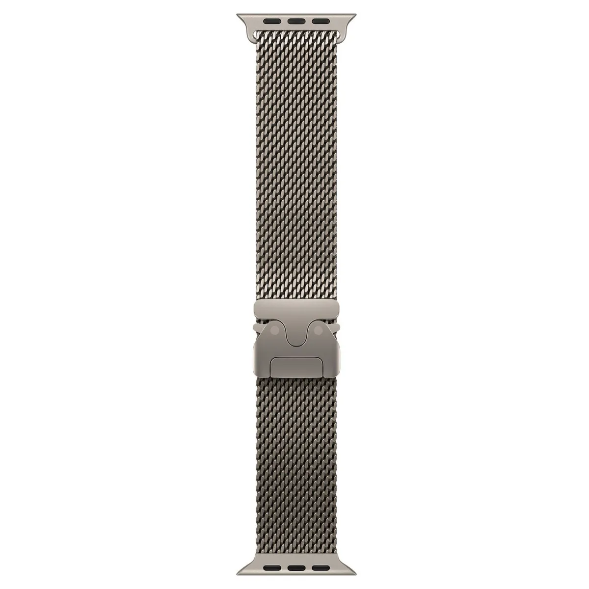 Apple 49mm Natural Titanium Milanese Loop - S