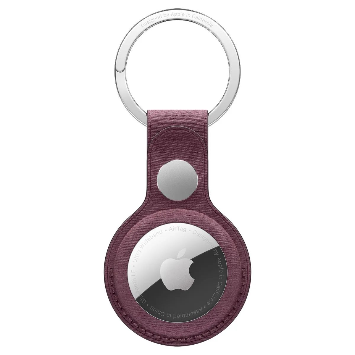 Apple AirTag FineWoven Key Ring - Mulberry
