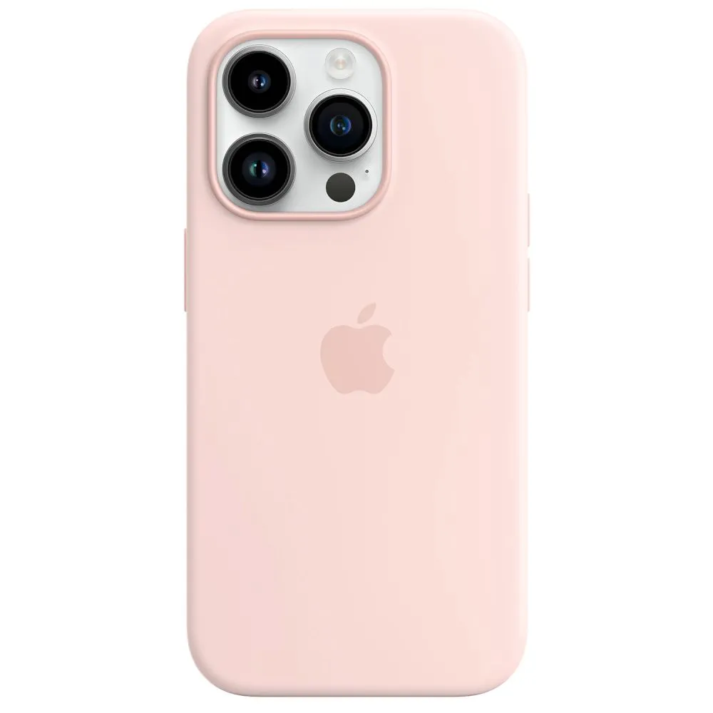 Apple Θήκη Back Cover για Apple iPhone 14 Pro Σιλικόνης, Chalk Pink
