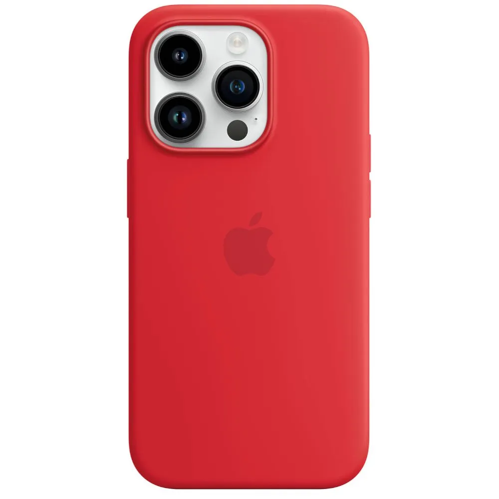 Apple Θήκη Back Cover για Apple iPhone 14 Pro Σιλικόνης, (PRODUCT)RED