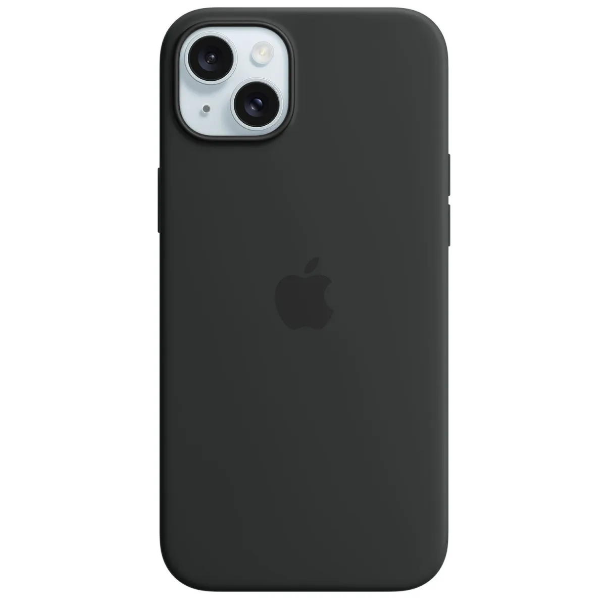 Apple iPhone 15 Plus Silicone Case Black