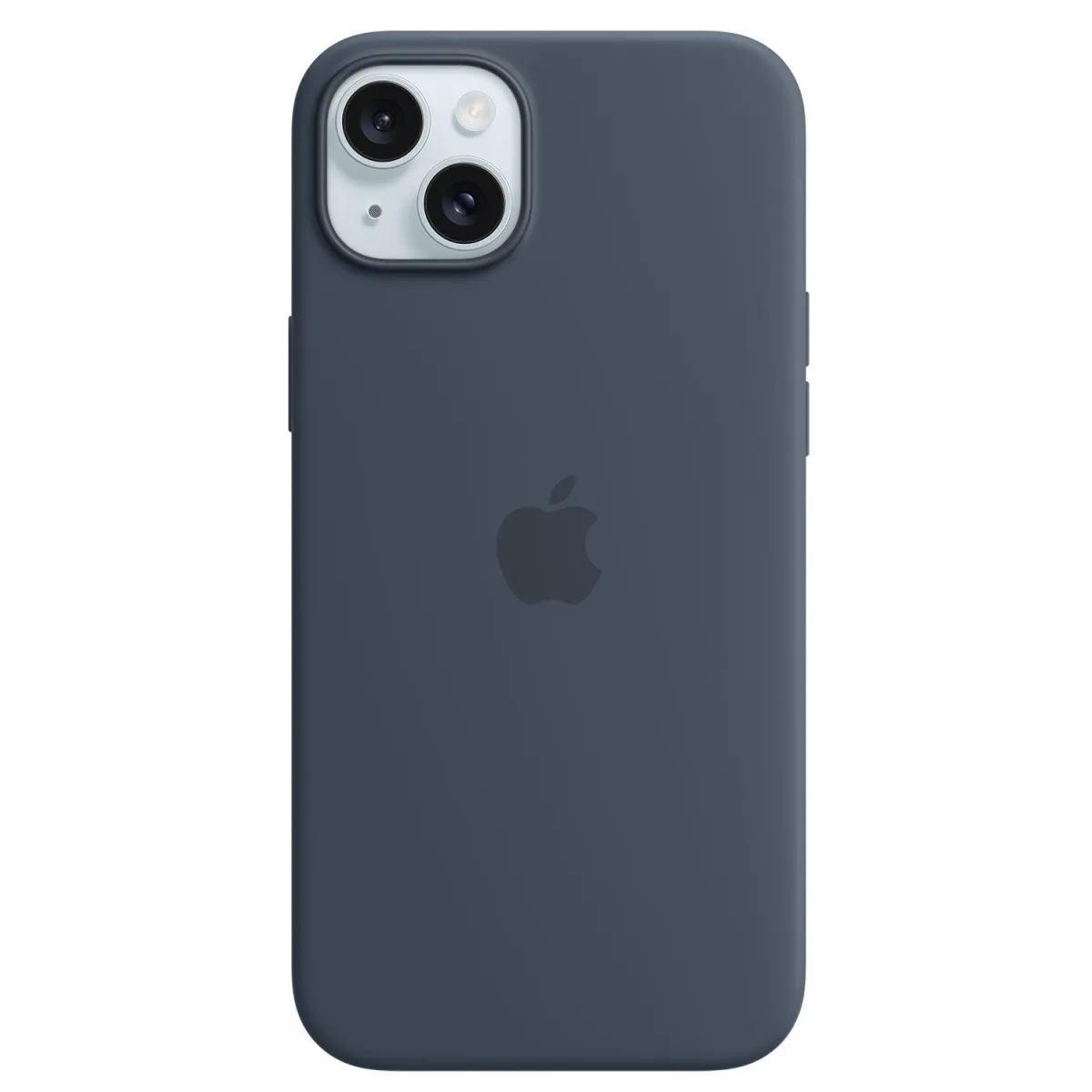 Apple iPhone 15 Plus Silicone Case Storm Blue