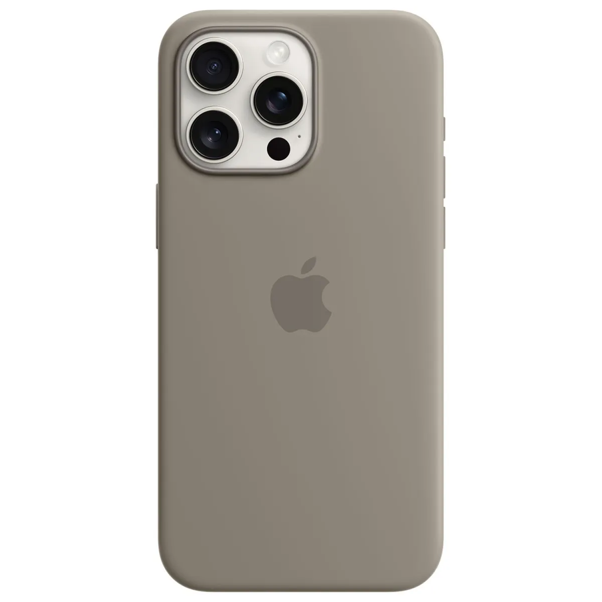 Apple iPhone 15 Pro Max Silicone Case Clay