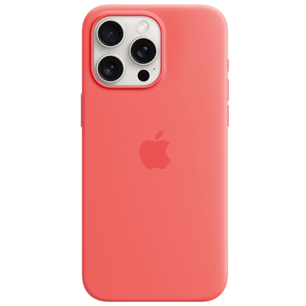 Apple iPhone 15 Pro Max Silicone Case Guava