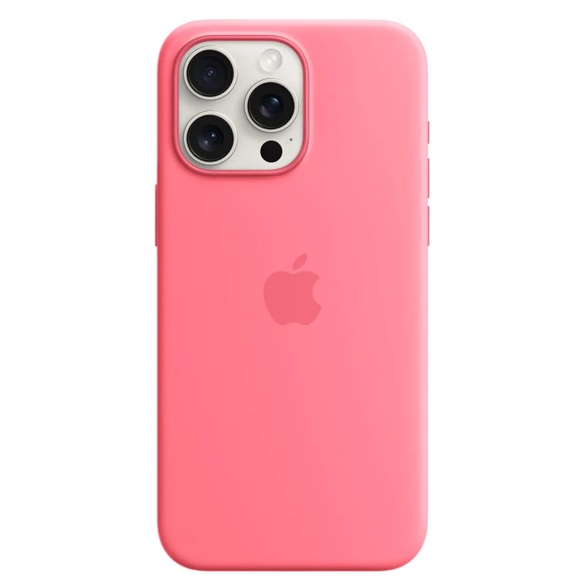 Apple iPhone 15 Pro Max Silicone Pink