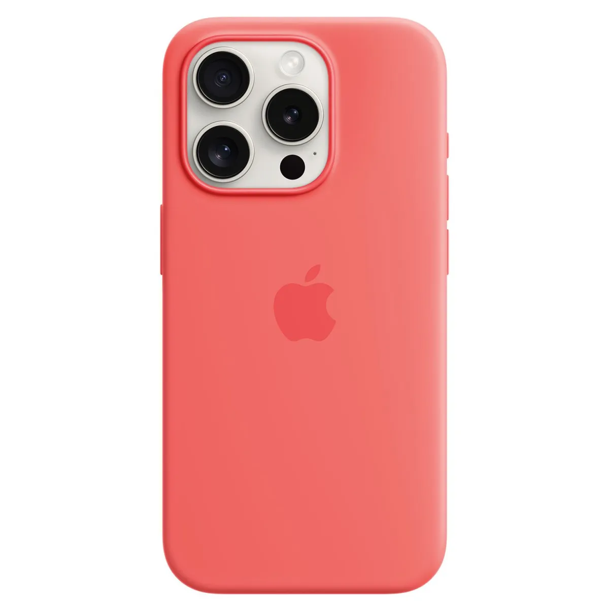 Apple iPhone 15 Pro Silicone Case Guava