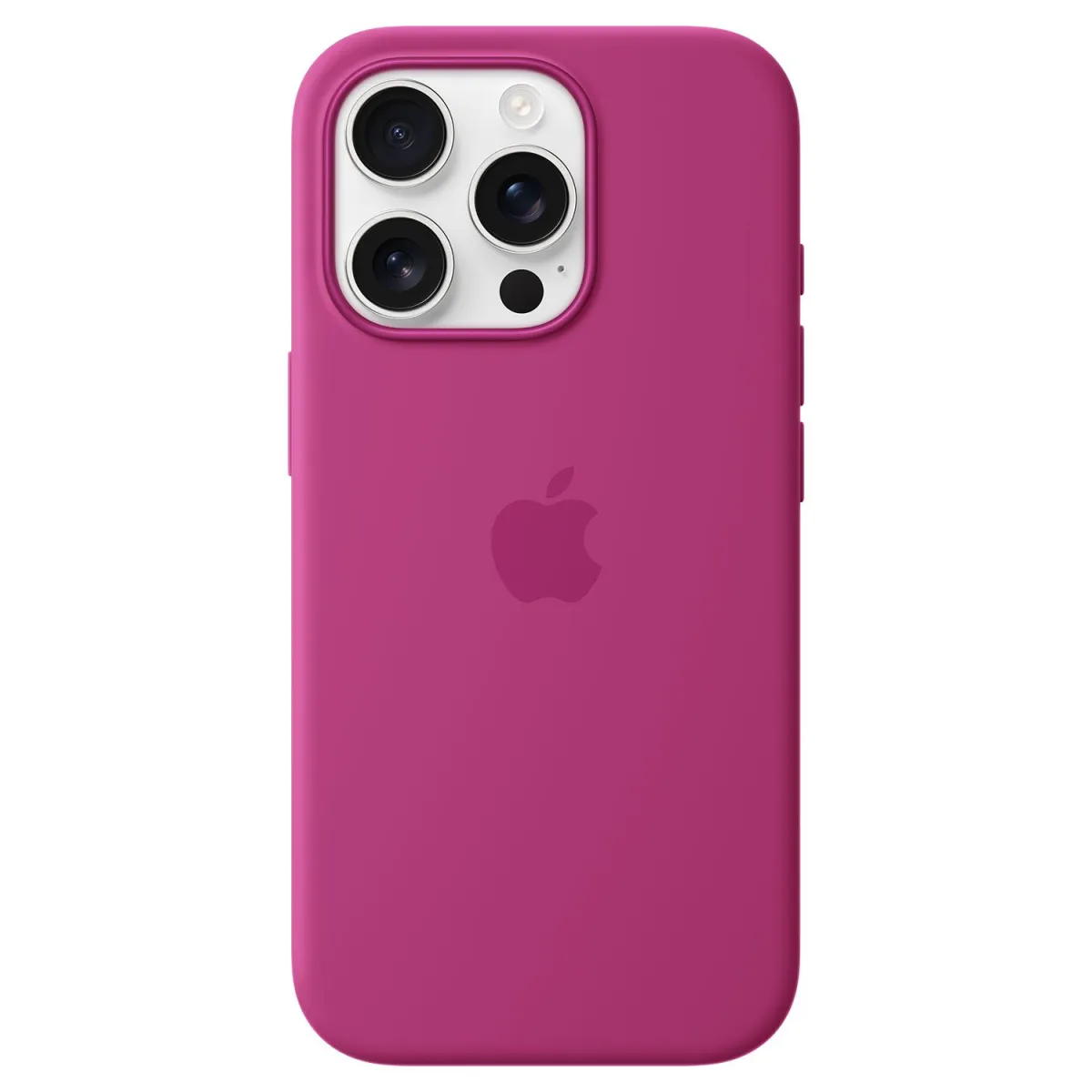 Apple iPhone 16 Pro Silicone MagSafe Fuchsia