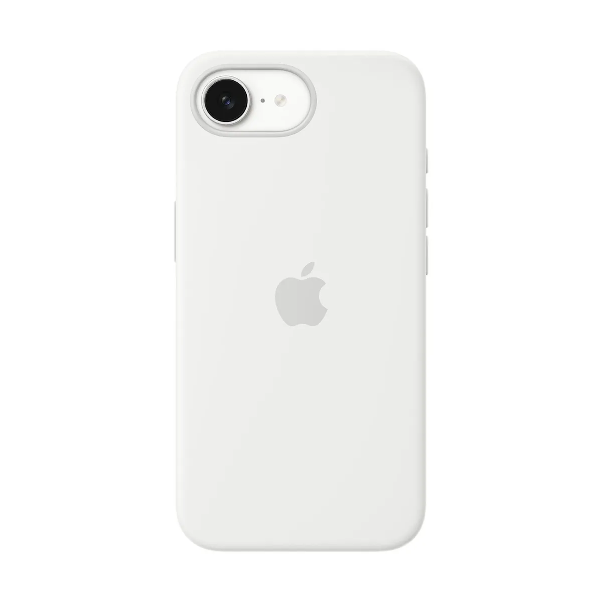 Apple iPhone 16e Silicone Case White