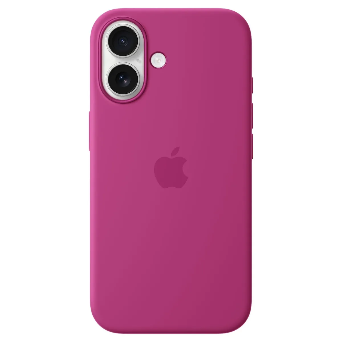Apple iPhone 16 Silicone MagSafe Fuchsia