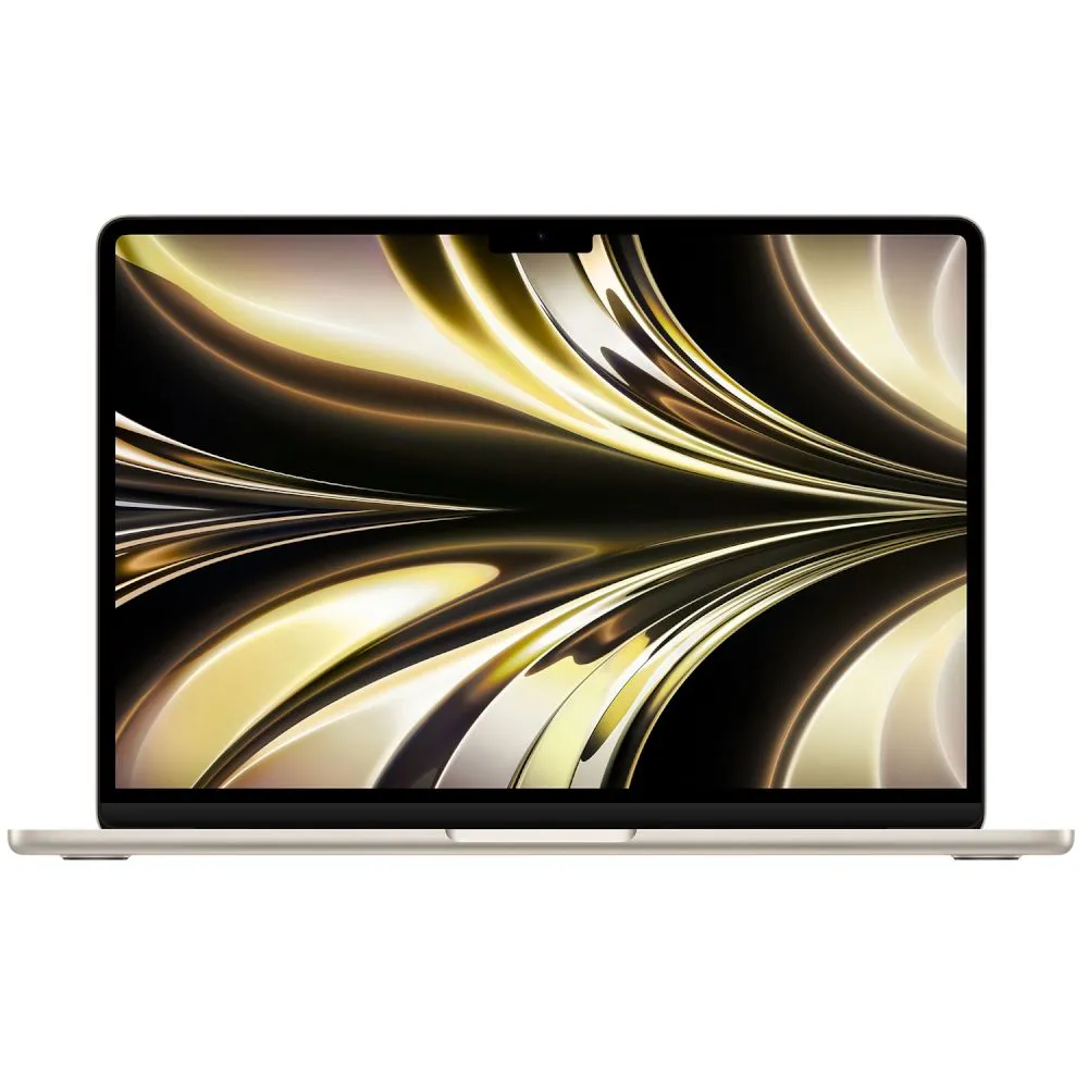 Apple MacBook Air M2 Starlight 512GB Laptop 13.6" Retina ( M2/8 GB/512 GB/10 Core GPU/macOS)