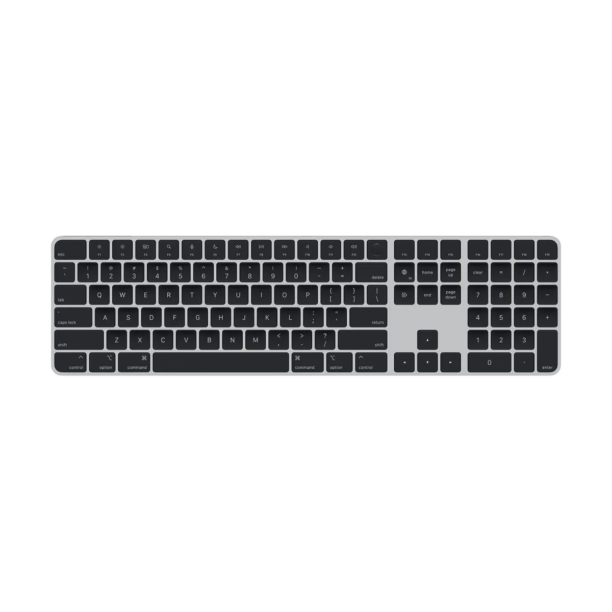 Apple Magic Keyboard & Numeric with Touch ID Greek Black