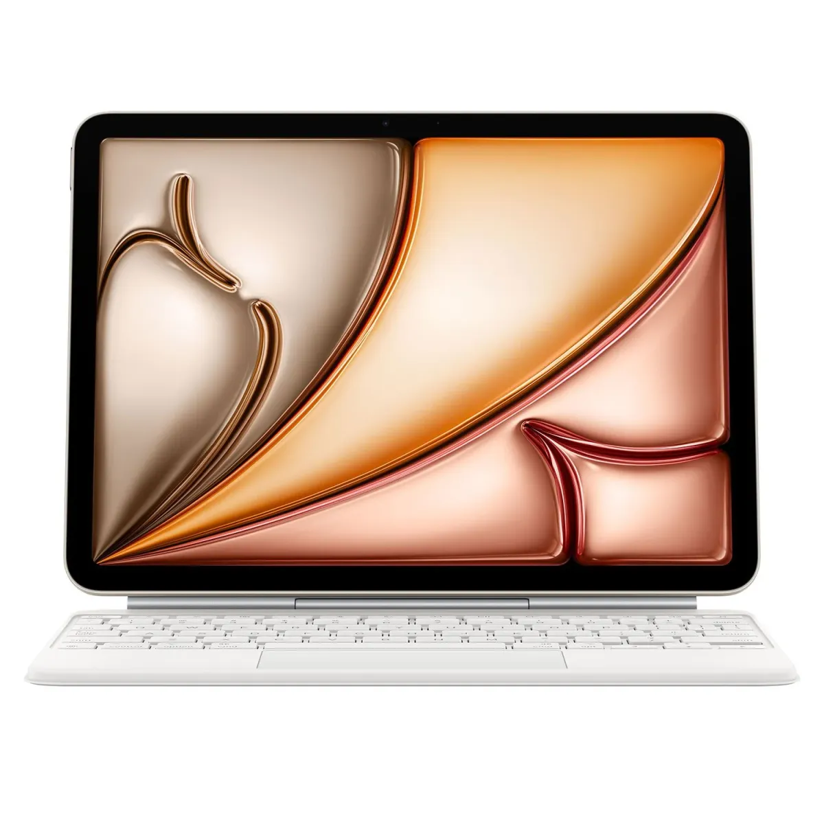 Apple Magic Keyboard iPad Air 11 M3 Ελληνικό Λευκό