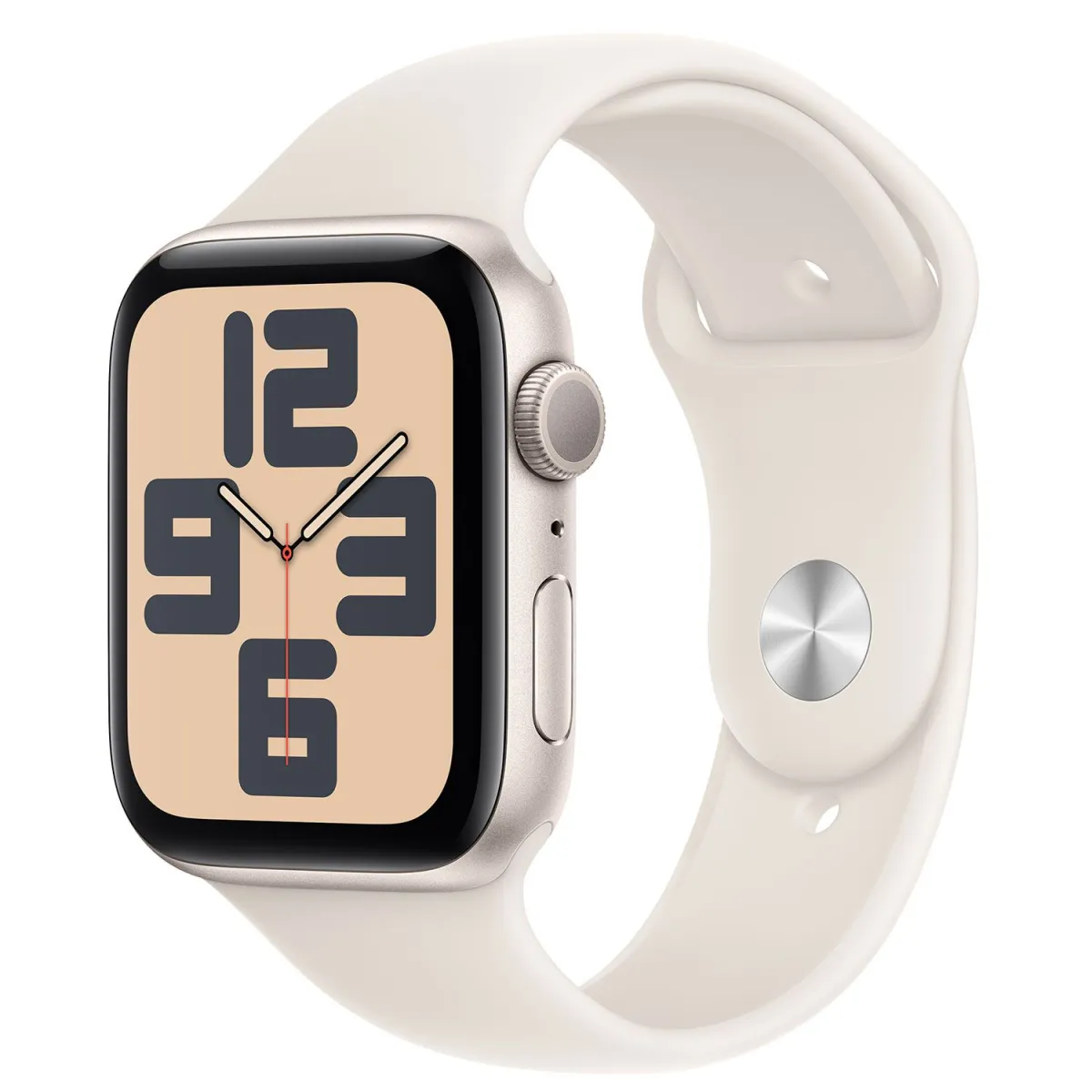 Apple Watch SE 40mm Starlight Aluminium Case with Starlight Sport Band S/M