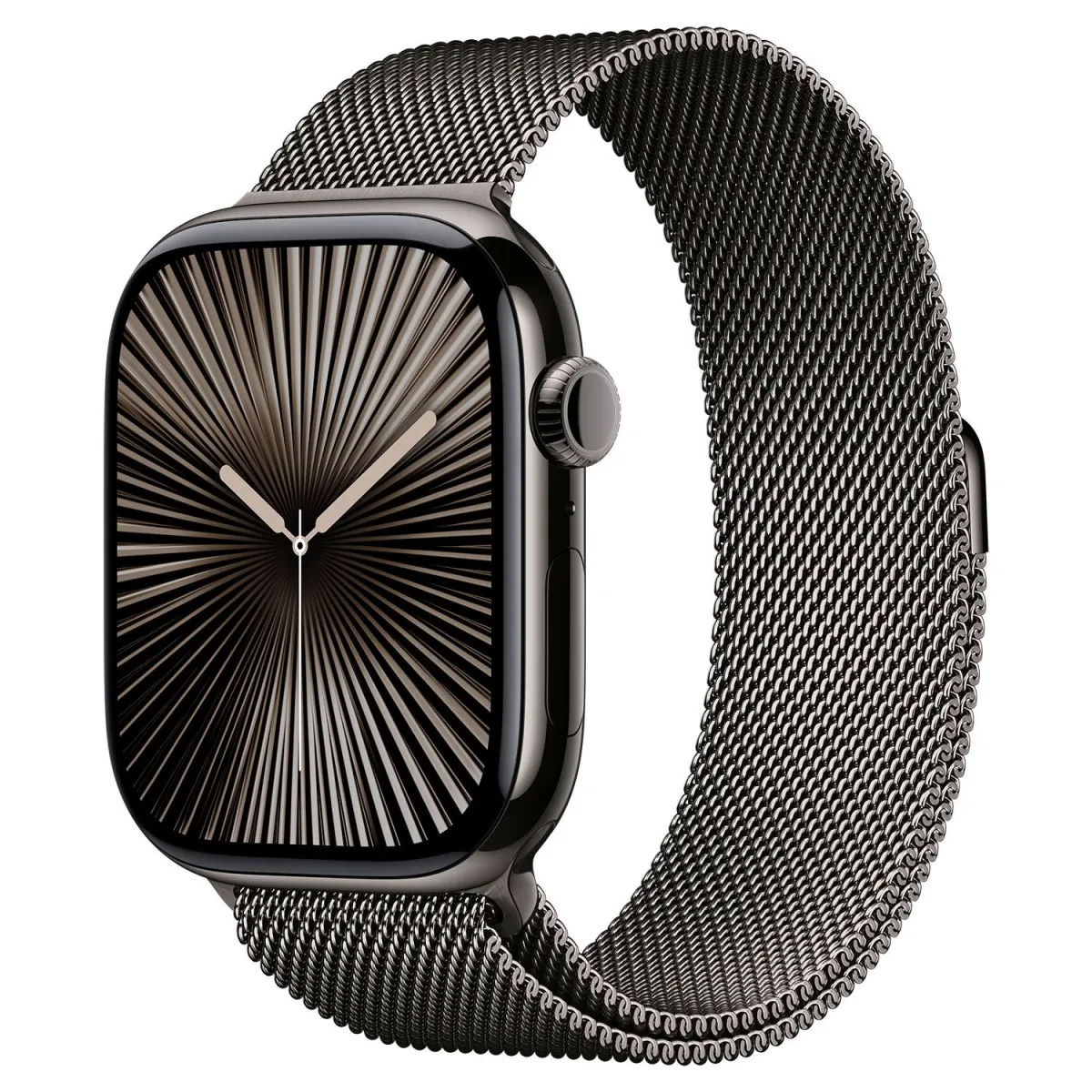 Apple Watch Series 10 Cell 46mm Slate Titanium με Slate Milanese Loop M/L